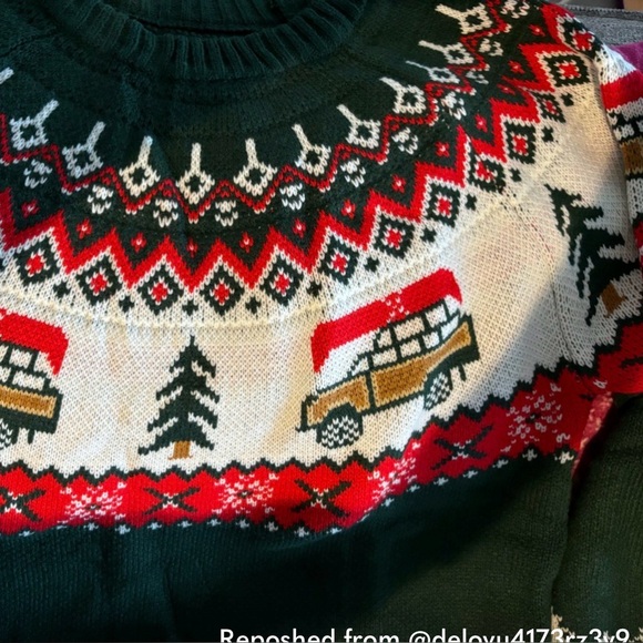 NWT Holiday Road-trip Sweater - Picture 3 of 3